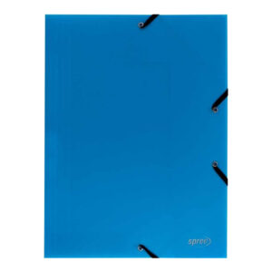 Mapa cu elastic, 400 µ, A4, albastru deschis Spree