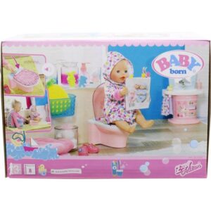 Toaleta papusa Funny BABY BORN