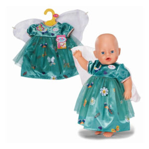 Rochie Baby born cu aripi penru papusa 43cm ZAPF