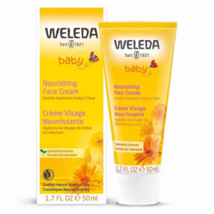 Baby Hidratant facial cu galbenele 50 g Weleda