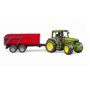 Tractor JOHN DEERE 6920 + remorca basculanta - Bruder