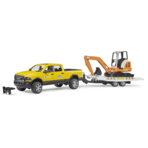 RAM Rental Service cu excavator - Bruder