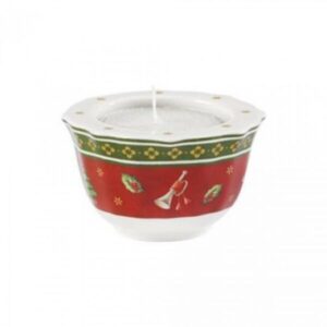 Suport lumanarea rosu Toy's Delight NY Villeroy Boch