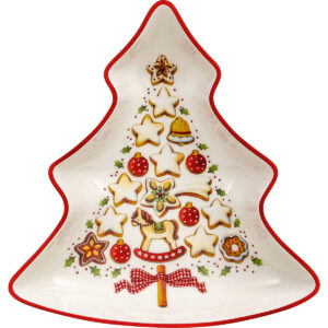 Farfurie decorativa brad de Craciun 17cm Wint.Bak.Del. NY Villeroy Boch
