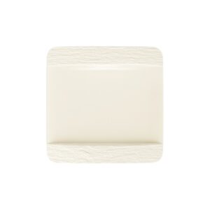 Farfurie patrata Manufacture Rock blanc Villeroy Boch