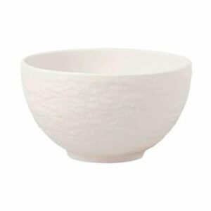 Bol pu orez 220ml Manufac.Rock blanc
