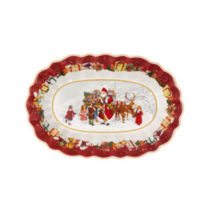 Platou oval 11,5cm servire Toy's Fantasy(Craciun cu copii) NY Villeroy Boch