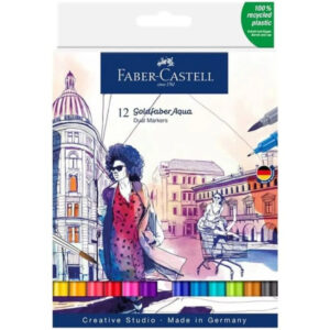 Set carioci Duo Goldfaber 12 cul. Faber Castell