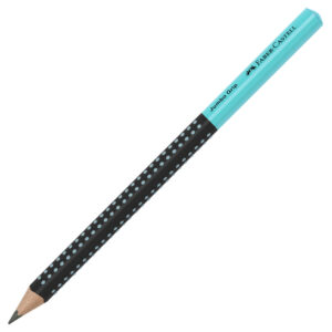 Creion grafit HB Jumbo Grip 2001 Two Tone bl./turqo. Faber Castell