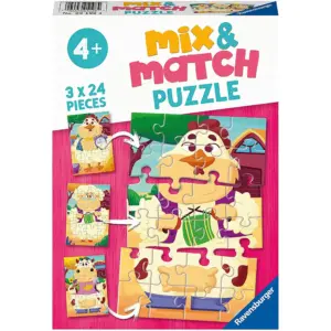 Puzzle My farm friends 3x24 buc 4+ RAVENSBURGER