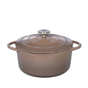 Cratita rotunda fonta cu capac 24 cm KUCHENPROFI