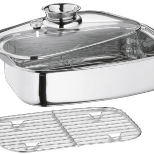 Oala gatit cu aburi si aroma dreptunghiulara 36cm/6L COOK KUCHENPROFI