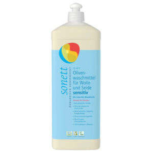 Detergent lichid p/u rufe WOOL + SILK Olive SENSITIVE 1 L Sonett