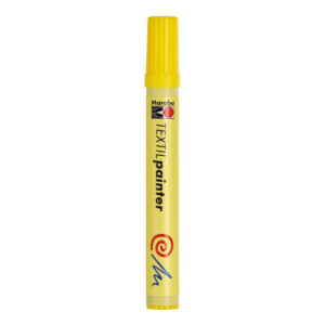 Marker pentru textile Painter 2-4mm, 019 yellow Marabu