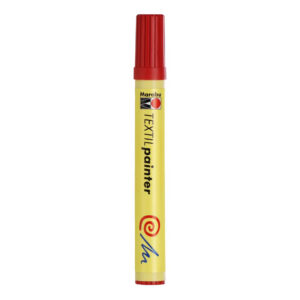 Marker pentru textile Painter 2-4mm, 031 cherry red Marabu