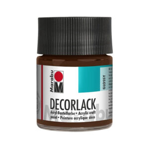 Vopsea acrilica Decorlack 50 ml, 040 medium brown Marabu