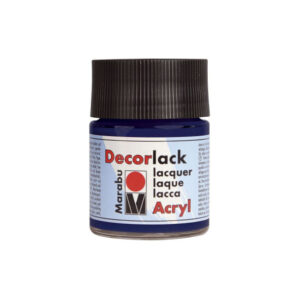 Vopsea acrilica Decorlack 50 ml, 052 medium blue Marabu