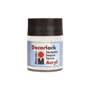 Vopsea acrilica Decorlack 50 ml, 070 white Marabu