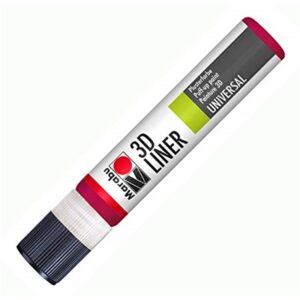 Stilou vopsea 3D 25 ml, 638 red Marabu