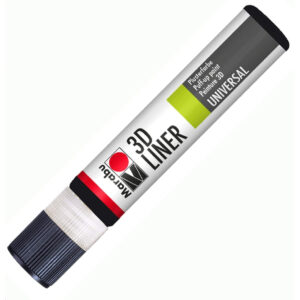 Stilou vopsea 3D 25 ml, 673 black Marabu