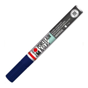 Marker Porcelain & Glass 1-2mm, 293 night blue Marabu