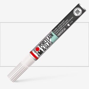 Marker Porcelain & Glass 1-2mm, 070 white Marabu