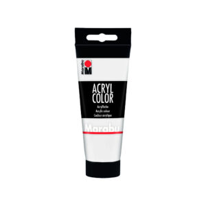 Vopsea acrilica Color 100 ml, 070 white Marabu