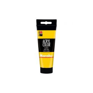 Vopsea acrilica Color 100 ml, 019 yellow Marabu
