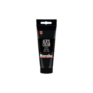 Vopsea acrilica Color 100 ml, 073 black Marabu