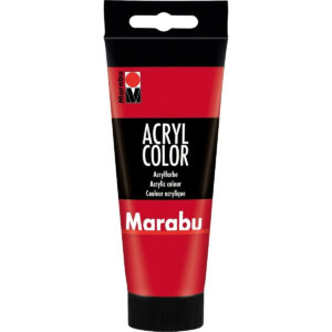 Vopsea acrilica Color 100 ml, 031 cherry red Marabu