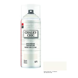 Spray cu efect de creta lichida Chalky-Chic 400 ml, 171 edelweiss Marabu
