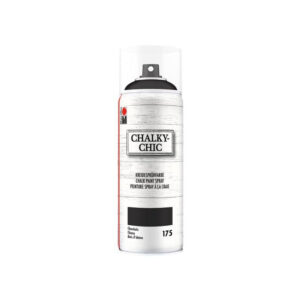 Spray cu efect de creta lichida Chalky-Chic 400 ml, 175 ebony Marabu