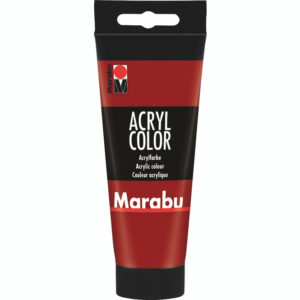 Vopsea acrilica Color 100 ml, 038 ruby red Marabu
