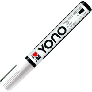 Marker acrilic YONO 1,5-3mm, 070 white Marabu