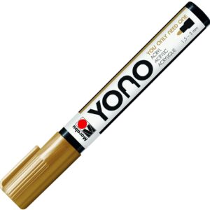 Marker acrilic YONO 1,5-3mm, 084 gold Marabu
