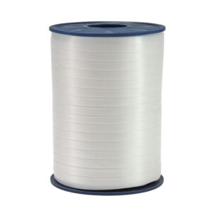 Panglica pentru baloane 5mm/500mtr alb Folat
