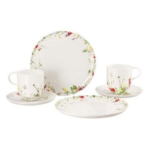 Set 6 (2cani+2farfurii mici+2farfurii) Brillance/FleursSauvages) Rosenthal