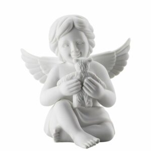 Figurina Angel teddy bear 6cm alb Rosenthal