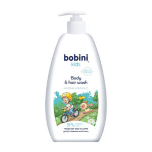 Sampon-gel pentru copii hipoalergenica 1+ani 500ml dozator Bobini