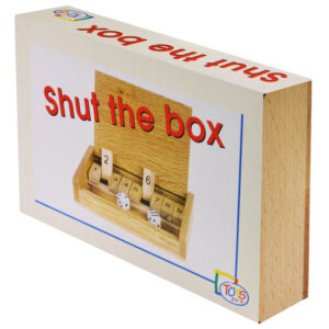 Joc de societate Shut The Box 13,5 x 9 cm Goki