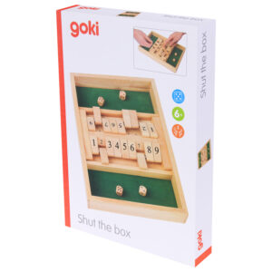 Joc de societate Duble Shut The Box 34 x 23,5 cm Goki