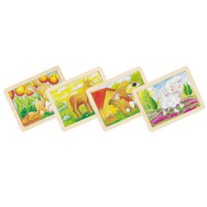 Set puzzle animale Goki