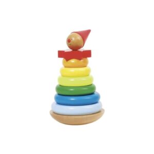 Jucarie Piramida rotitoare multicolora Peppo GOKI