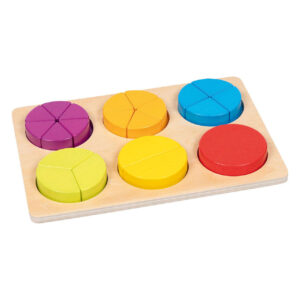 Joc educational din lemn- Calcul fractional Goki