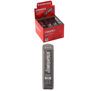 Mine pentru creion mecanic 0.5 mm MEGAPOLIS, 20 buc. ErichKrause