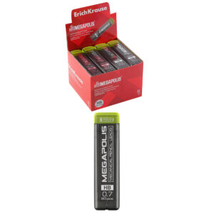 Mine pentru creion mecanic 0.7 mm MEGAPOLIS, 20 buc. ErichKrause