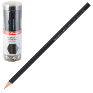 Creion Jet Black, hexagonal HB ErichKrause