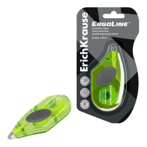 Banda corectoare ErgoLine 5mm x 8m verde deschis ErichKrause