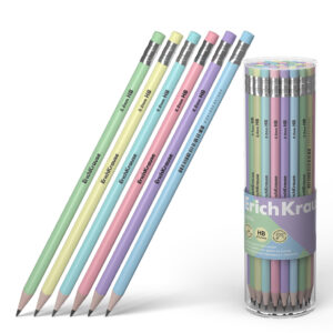 Creion cu radiera Pastel, triangular НВ ErichKrause