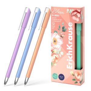 Pix cu gel 0,38mm G-Reed Stick Pastel Bloom albastru ErichKrause